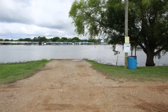 Boat ramp at Anchor Inn Marina